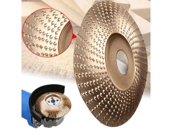 Grita Řezbářský kotouč pro úhlovou brusku - 10 cm - náhled 2