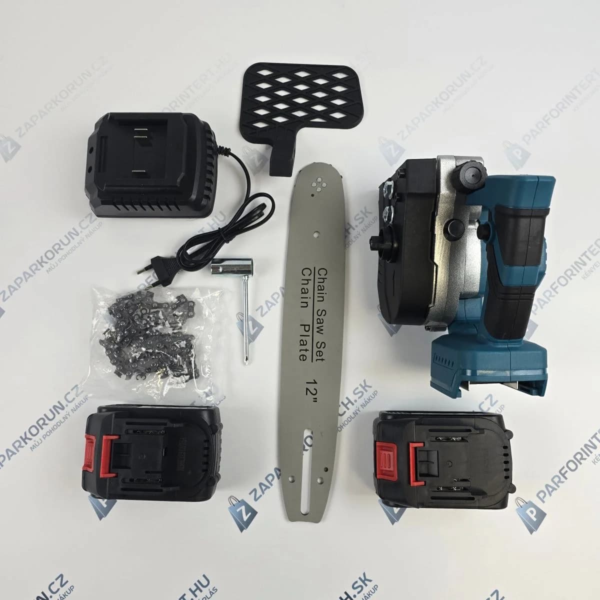 Nakida Akumulátorová pila NAKIDA HTN-5719-1 + 2x baterie 21 V + příslušenství + praktický kufr - náhled 2