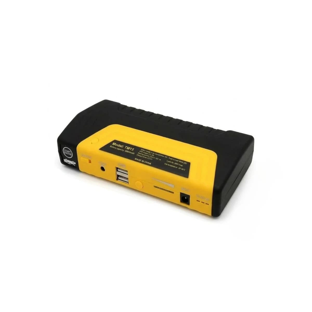 Startovací powerbanka pro auto TM15 + příslušenství + praktický kufřík - náhled 2