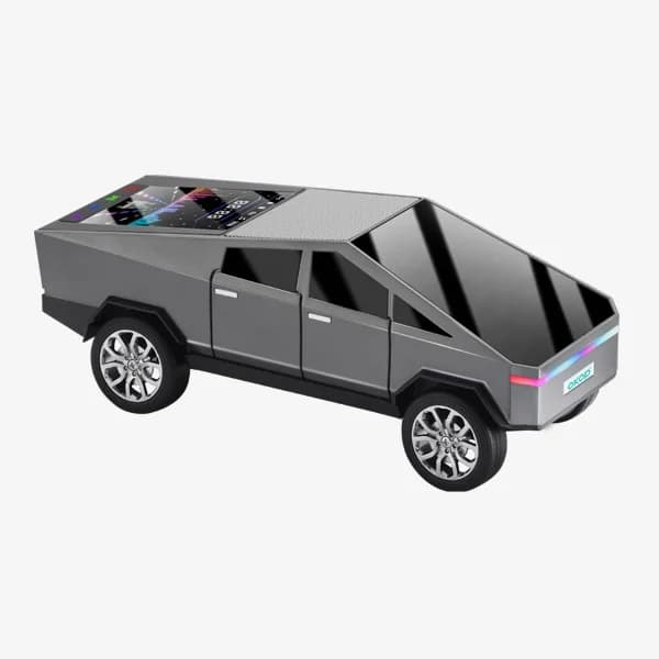Bluetooth reproduktor ve tvaru auta Tesla Cyber Truck - OKOP KP-828 - náhled 4