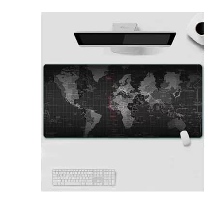 Zaparkorun Podložka na pracovní stůl - mapa světa - 40 x 90 cm - náhled 2