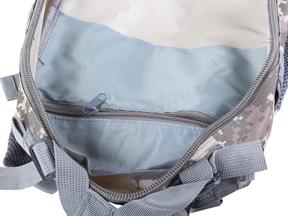 VERK Voděodolný survival batoh - turistický - 30 l - Bílá - náhled 5