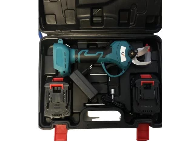 Aku zahradní nůžky Grita HT-6600-1 + 2x baterie 21 V + 2 utahovací klíče + praktický kufr - náhled 3