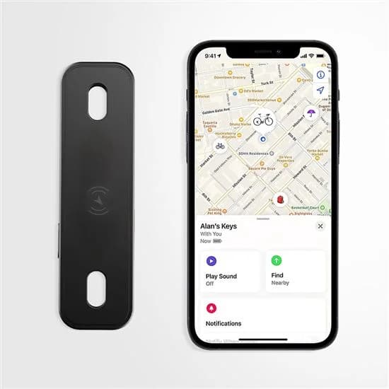 Lokátor na kolo Solight TR01 kompatibilní s Find My - náhled 3