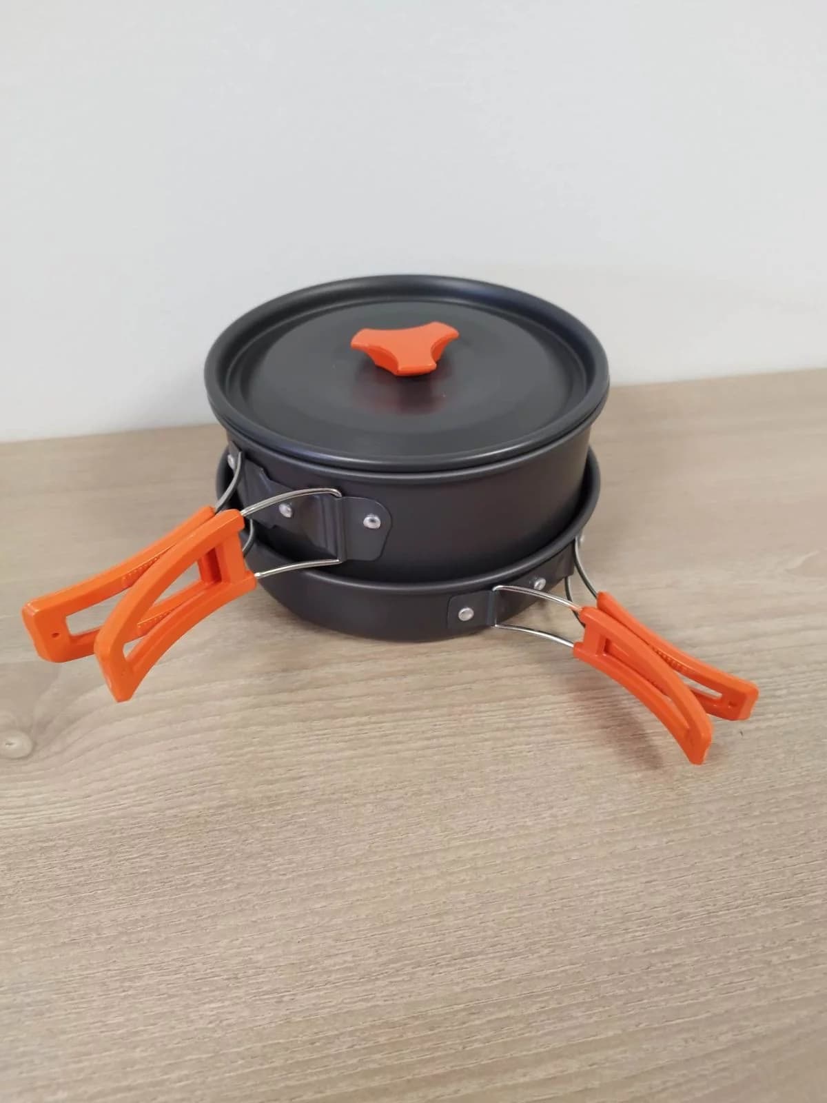 Třídílný skládací přenosný kempingový set na vaření DS-308 - Nakida - náhled 4