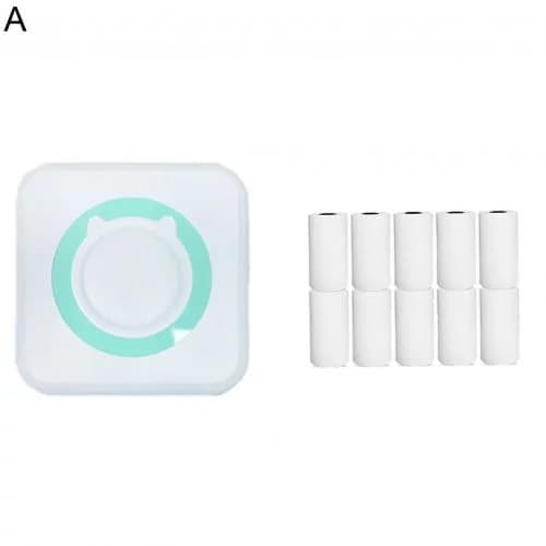Zaparkorun Přenosná tiskárna Mini Print pro chytré telefony - růžová - náhled 4