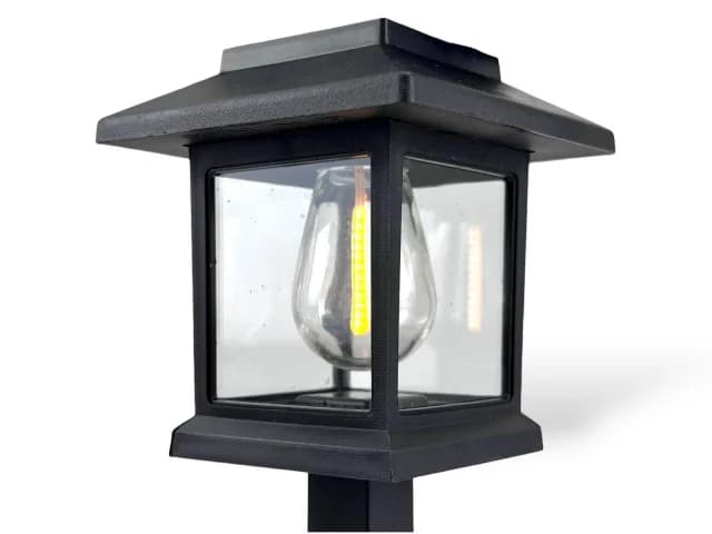 Solární LED sloupková lampa - Sunlight A6109 - 38 cm - sada 2 ks - náhled 2