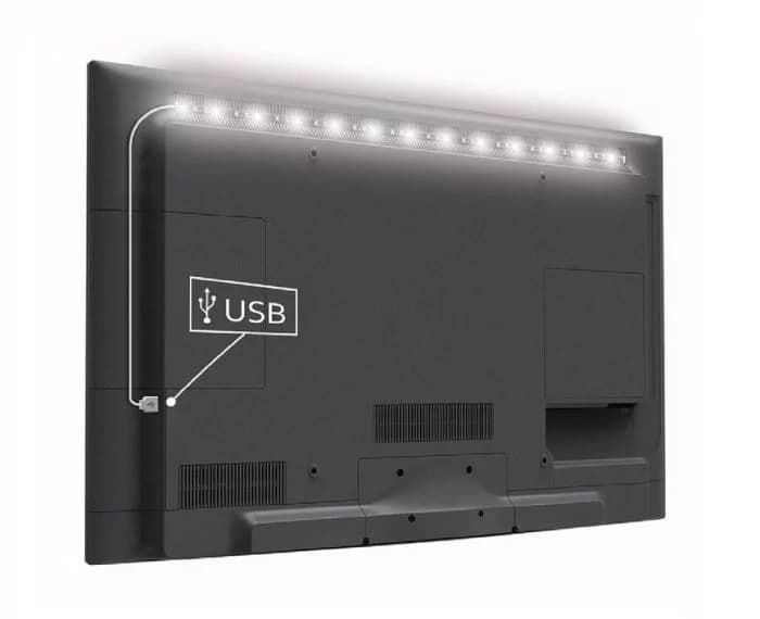 Zaparkorun LED RGB pásek za televizi - 2 m - náhled 4