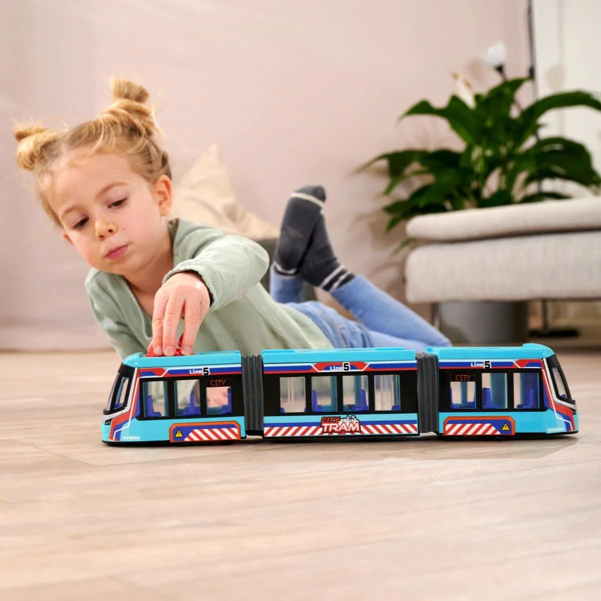 Dickie Toys Kloubová tramvaj - Siemens Avenio - 41,5 cm - náhled 2