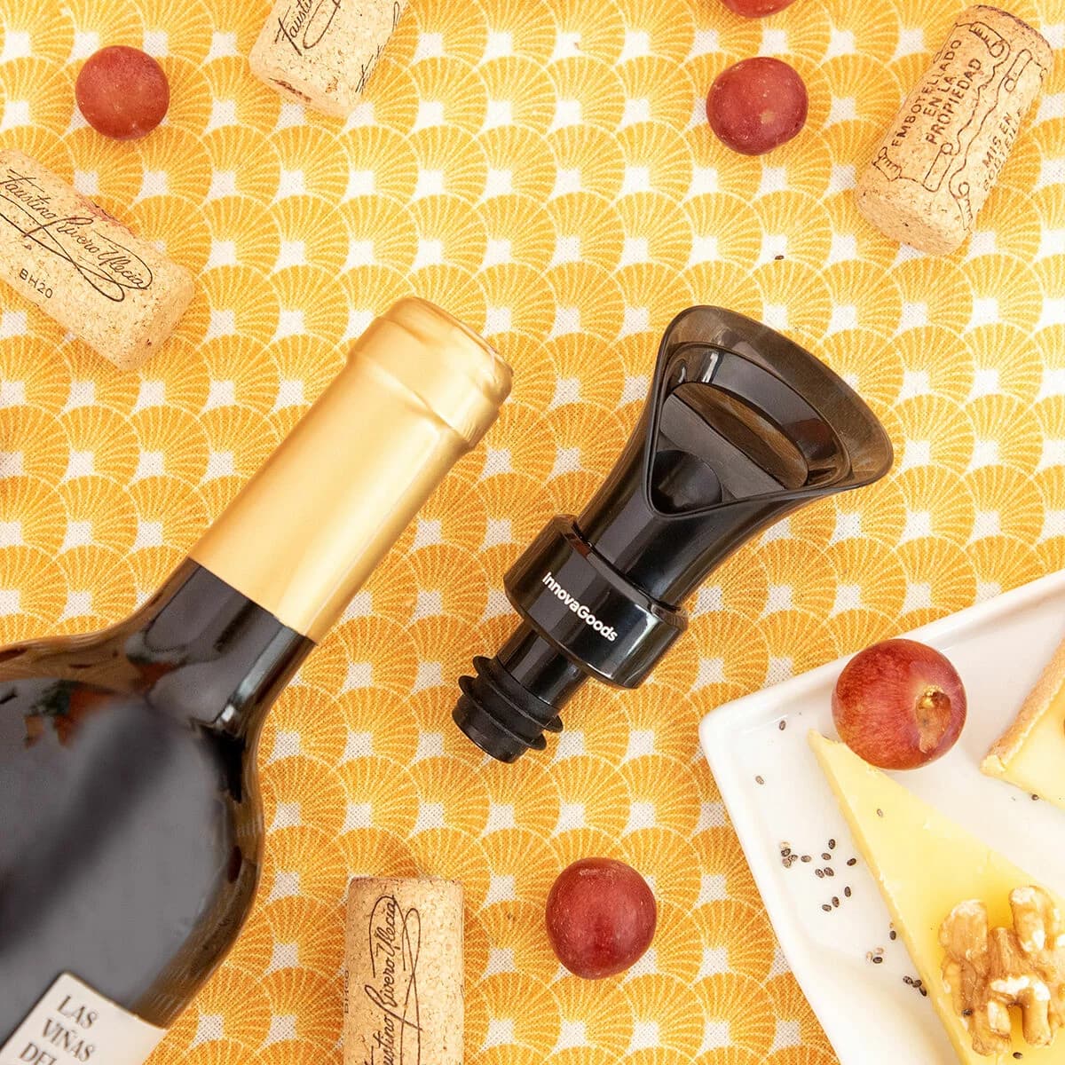Dávkovací a provzdušňovací zátka na víno 2 v 1 Wintopp - InnovaGoods - náhled 4