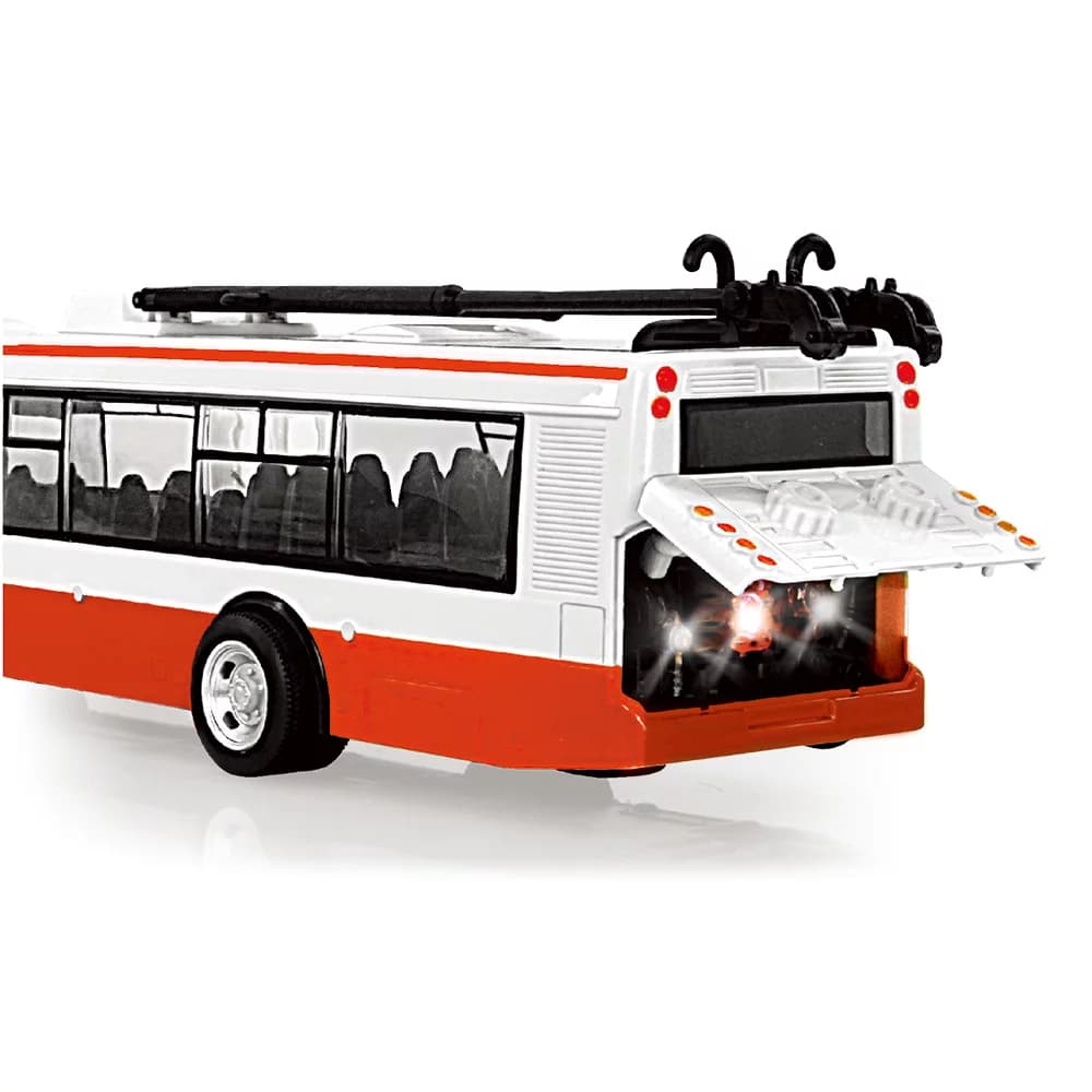 RAPPA Trolejbus s hlášením českých zastávek - 28 cm - Rappa - náhled 4