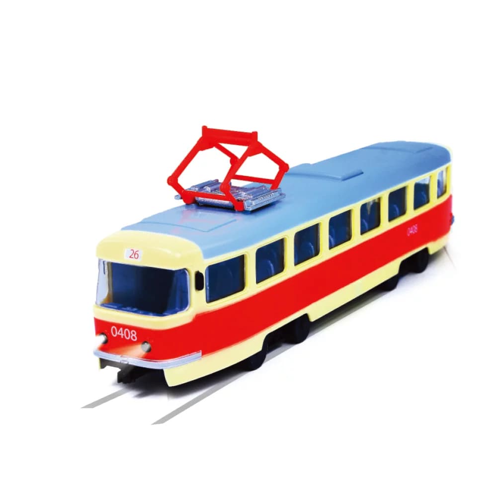 RAPPA Tramvaj Tatra T3 s hlášením zastávek v češtině - 28 cm - Rappa - náhled 5