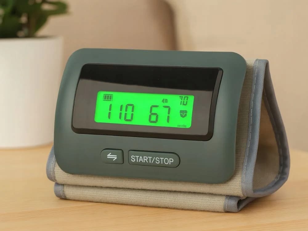 Elektrický automatický tlakoměr na paži - automatické měření pulsu a tlaku - VERK 27523 - náhled 5