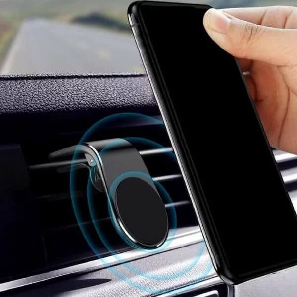 Zaparkorun Magnetický držák na telefon do auta - černý - náhled 2