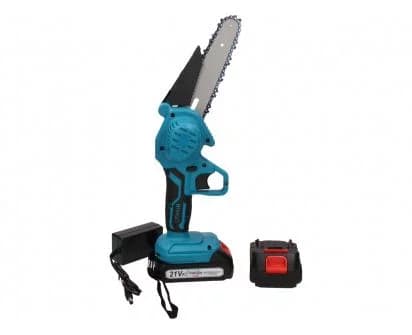 Nakida Akumulátorová ruční mini pilka NAKIDA HT-5719 + 2x baterie 21 V + 127 mm + 185 mm lišta + 2 řetězy - náhled 5