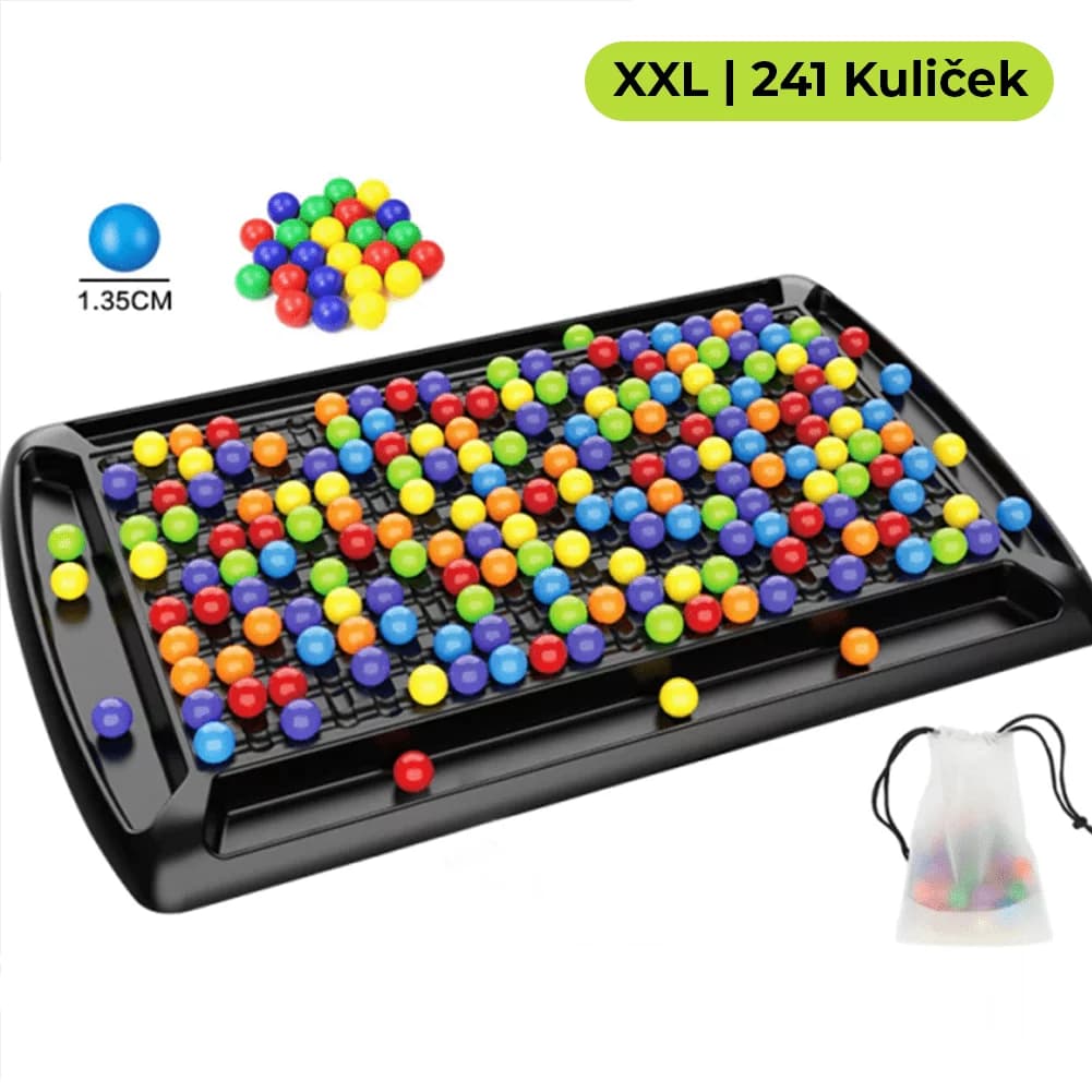 Zaparkorun Duhová hra s kuličkami Puzzle Magic - náhled 5