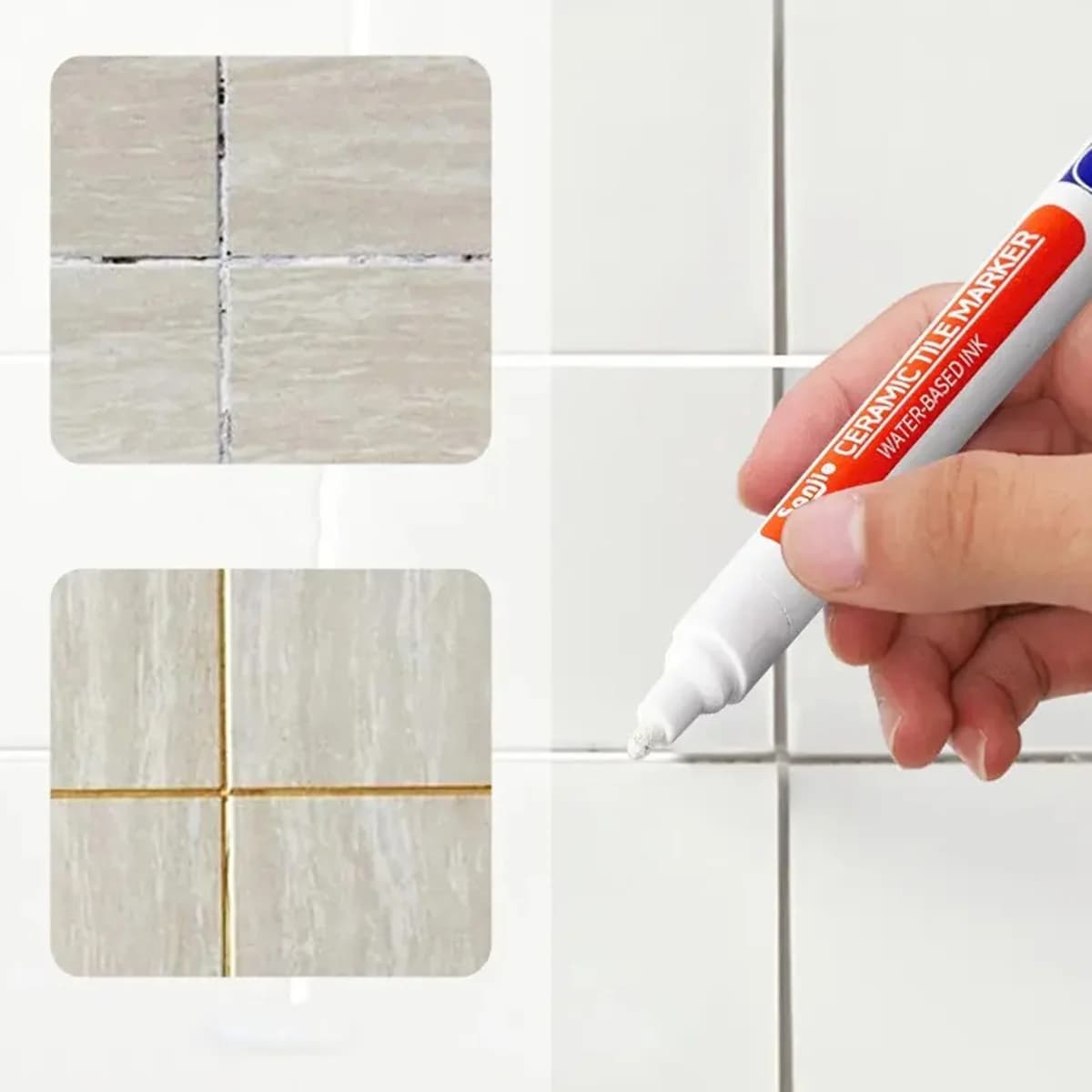 Univerzální fix pro renovaci spár - béžový - náhled 2