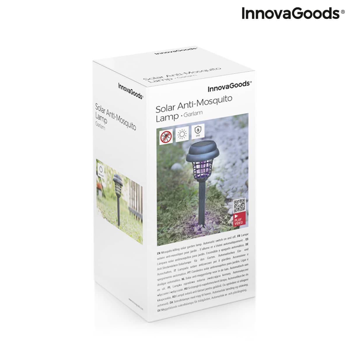 Solární zahradní lampa proti komárům Garlam - InnovaGoods - náhled 2