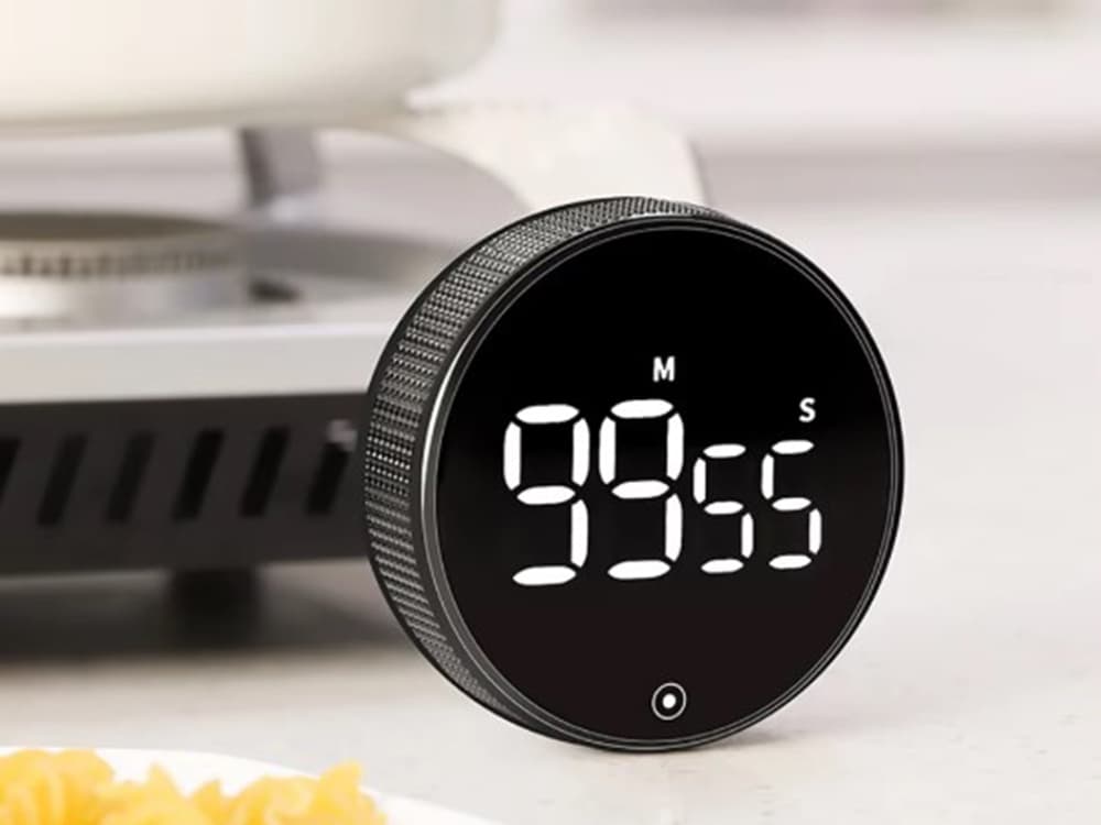 Digitální kuchyňské stopky s magnetickým uchycením - VERK - náhled 3