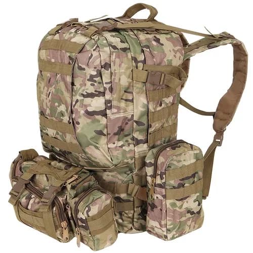 Zaparkorun Survival batoh Multicam HQ 45L + ledvinka - náhled 3