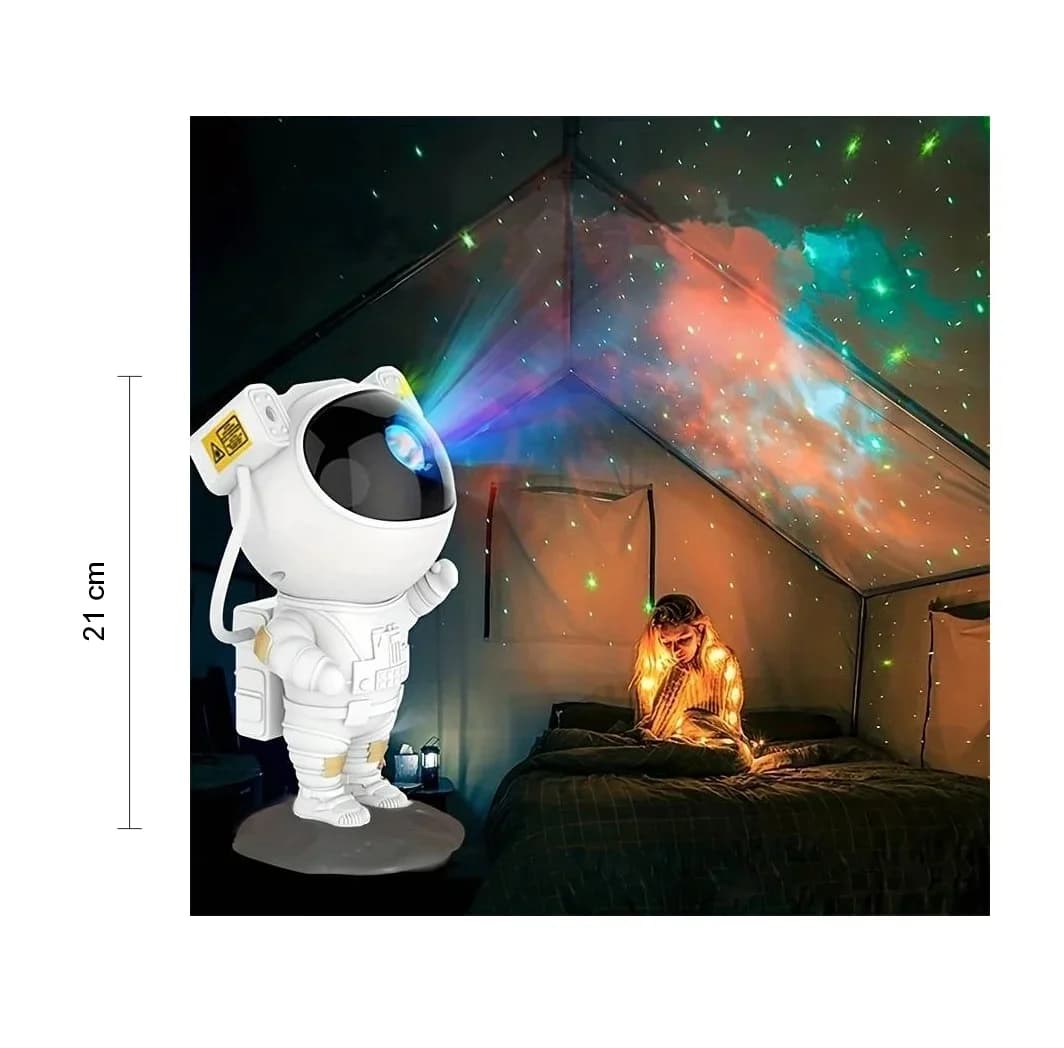 Izoxis Hvězdný projektor Astronaut s dálkovým ovládáním - náhled 3