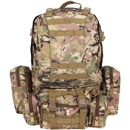 Zaparkorun Survival batoh Multicam HQ 45L + ledvinka - náhled 2