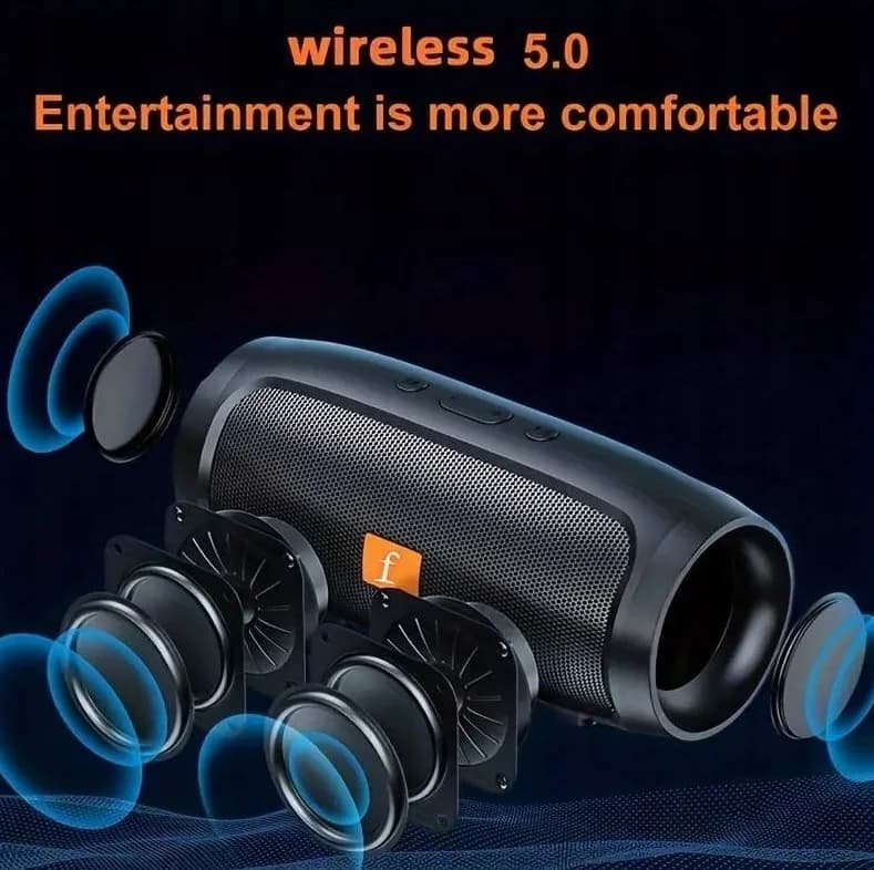 Bluetooth reproduktor E3 mini - černý - náhled 5