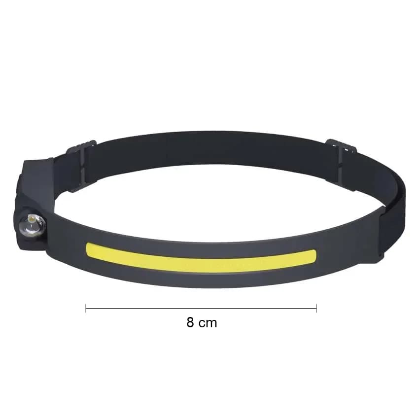 Zaparkorun Univerzální dobíjecí COB LED čelovka - náhled 4