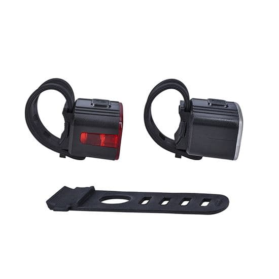 Set nabíjecích USB cyklistických světel - 160lm přední - zadní červená - Li-Ion baterie - Solight WN - náhled 5