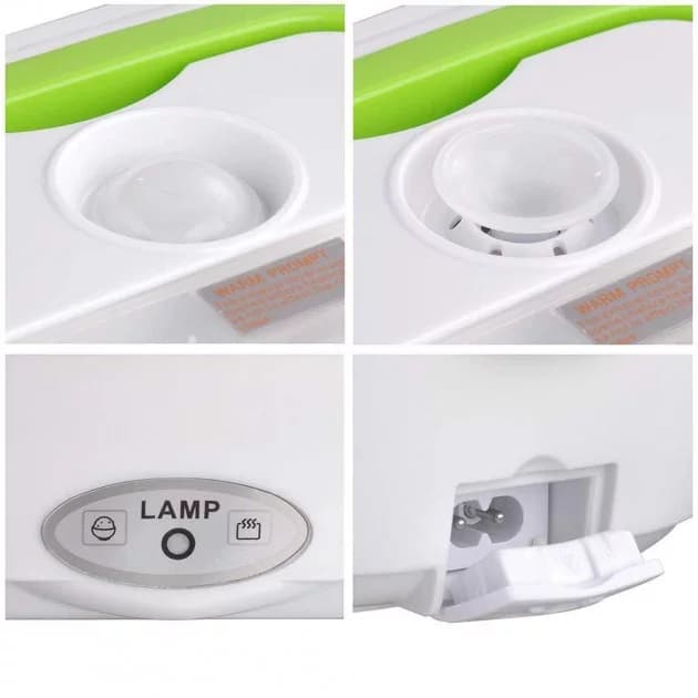 Zaparkorun  YS-001 - 220V - zelený - ohřívací box na jídlo - náhled 2