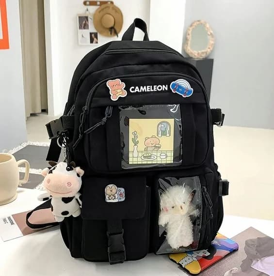 Městský vodotěsný školní batoh pro děti s dárkem - Cameleon COWPACK-01 - náhled 2