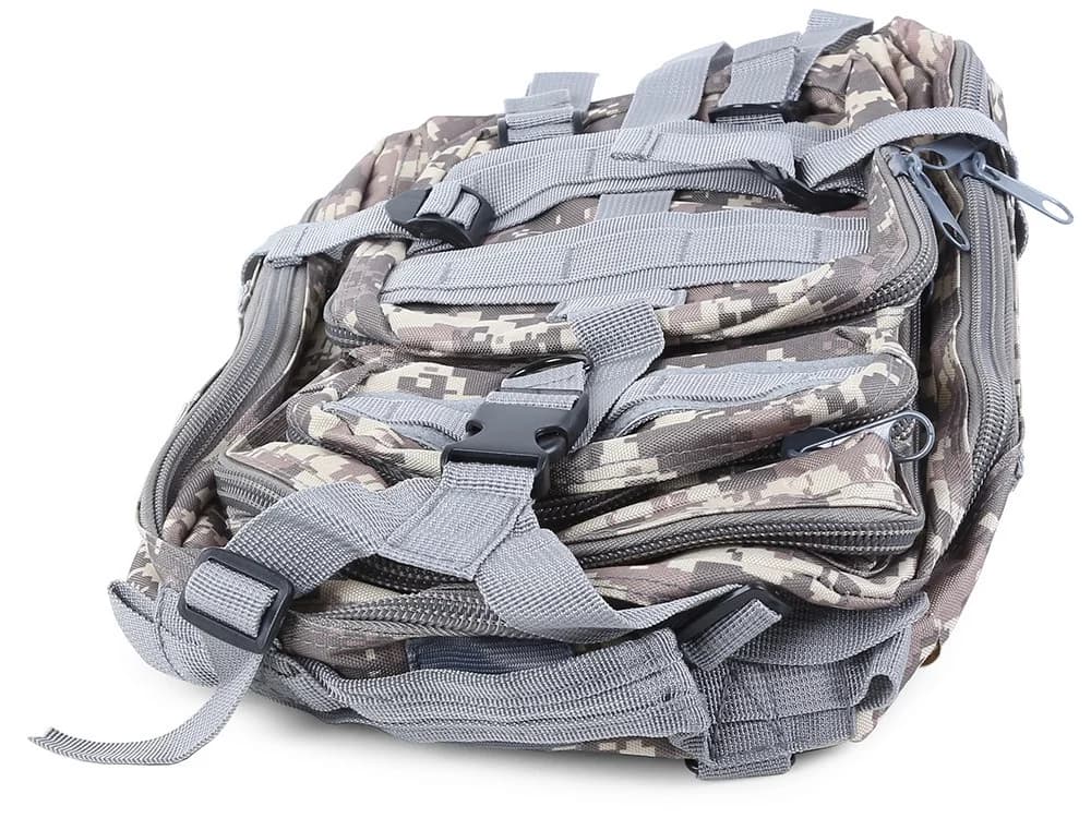 VERK Voděodolný survival batoh - turistický - 30 l - Bílá - náhled 4
