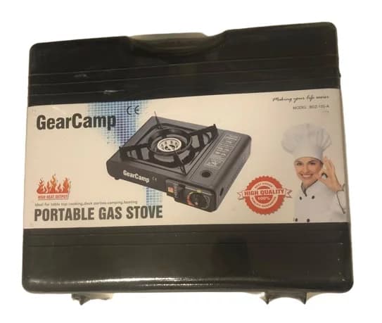 Cestovní plynový vařič GearCamp BDZ-155-A na plynové kartuše + kufřík - náhled 4