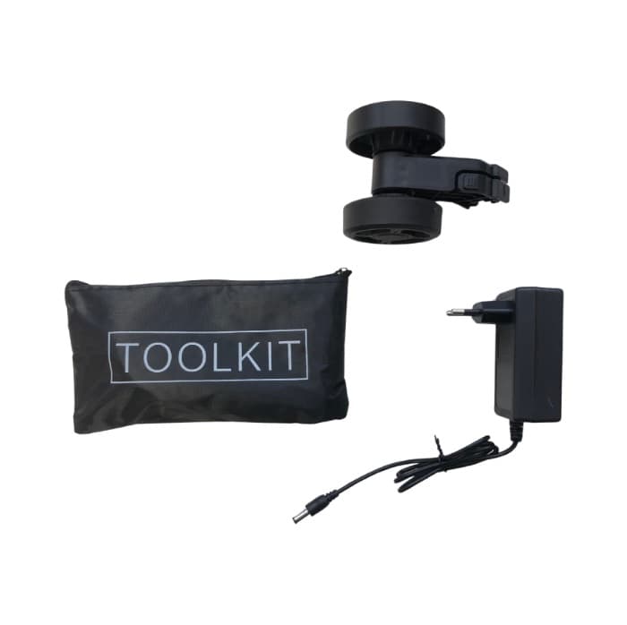 Akumulátorový křovinořez s LCD displejem HAYAMI HA-1041 + 2x baterie + kotouče + příslušenství - náhled 5