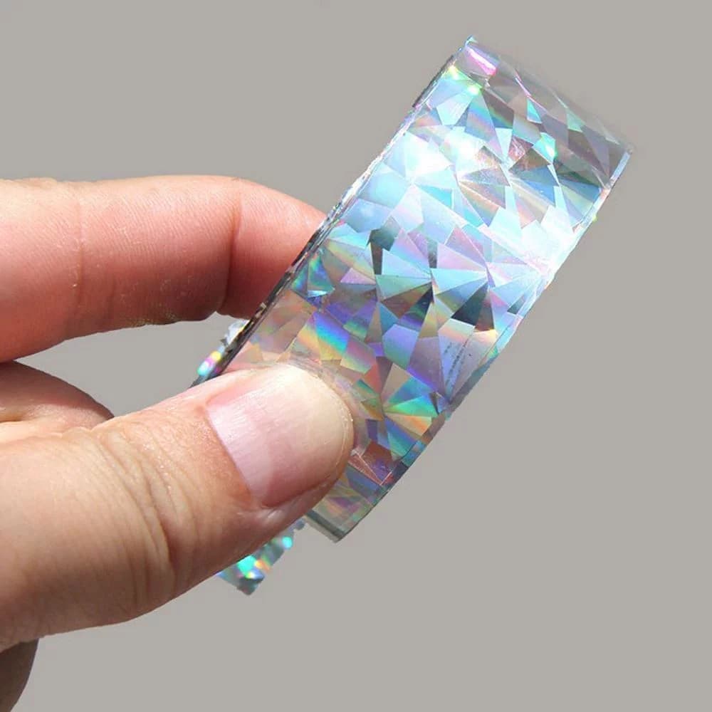 Zaparkorun Reflexní páska proti ptákům - 45 m x 2,4 cm - náhled 2