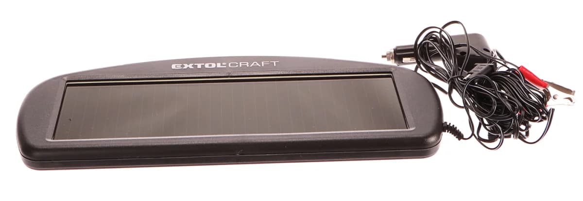 Solární dobíječka autobaterií EXTOL-CRAFT - 1,5 W - 100 mA - náhled 3