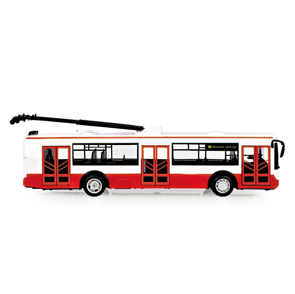 RAPPA Trolejbus s hlášením českých zastávek - 28 cm - Rappa - náhled 3