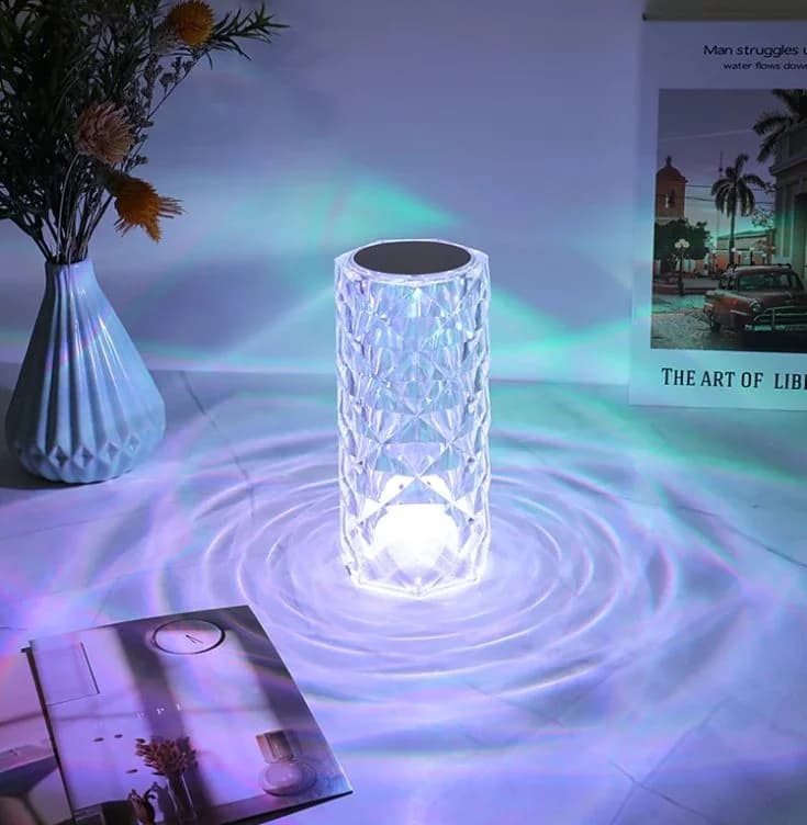 Home & Marker LED dotyková křišťálová lampa s 3 druhy barev - náhled 5