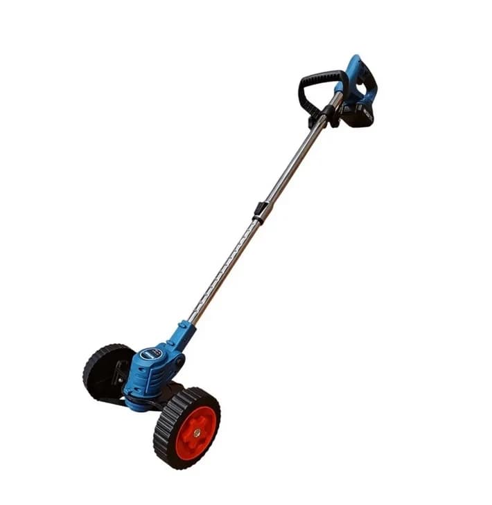 HAYAMI Akumulátorový křovinořez s kolečky Hayami HA-1025 + 2x baterie + nástavce + čepele + nože