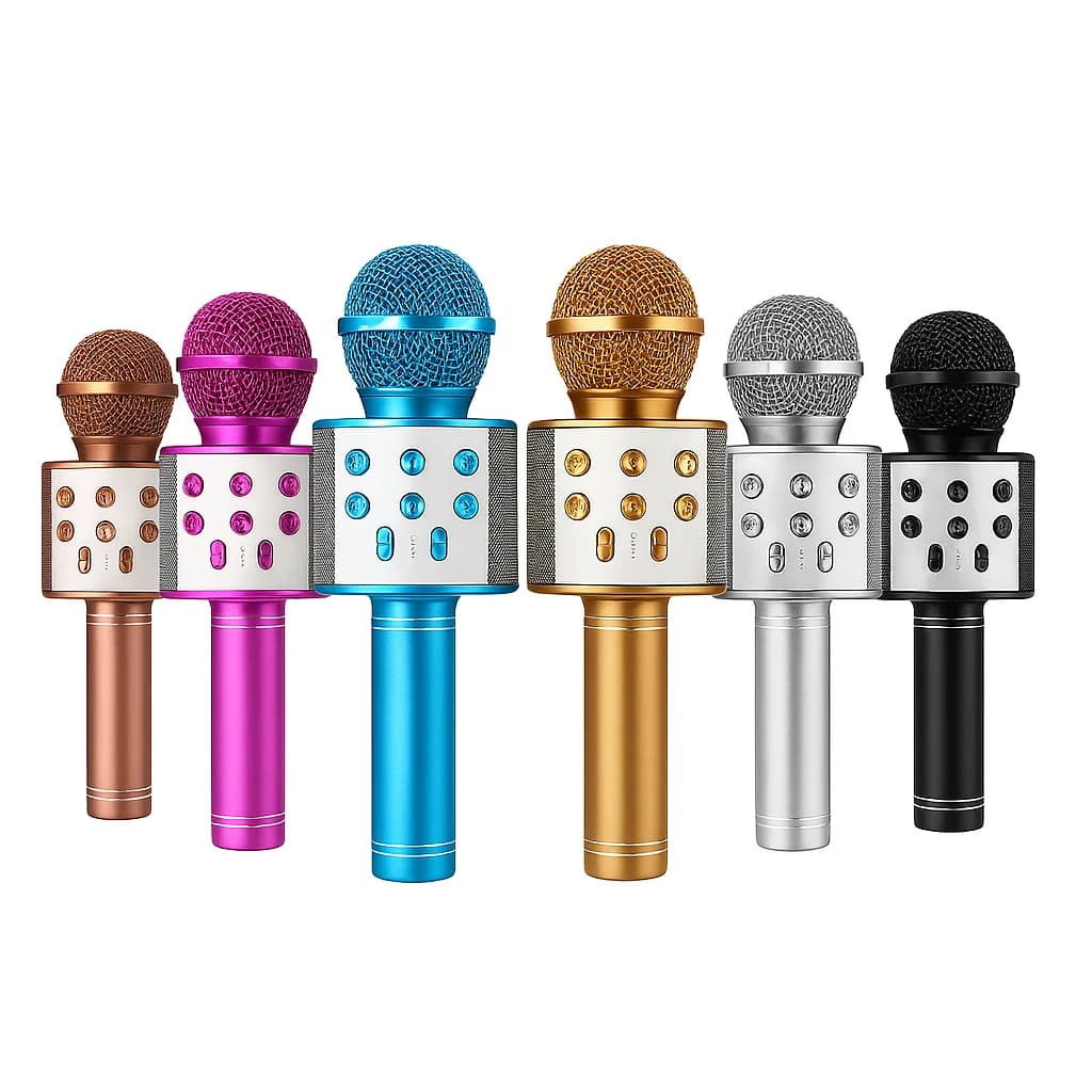 Zaparkorun Karaoke mikrofon pro děti - růžový