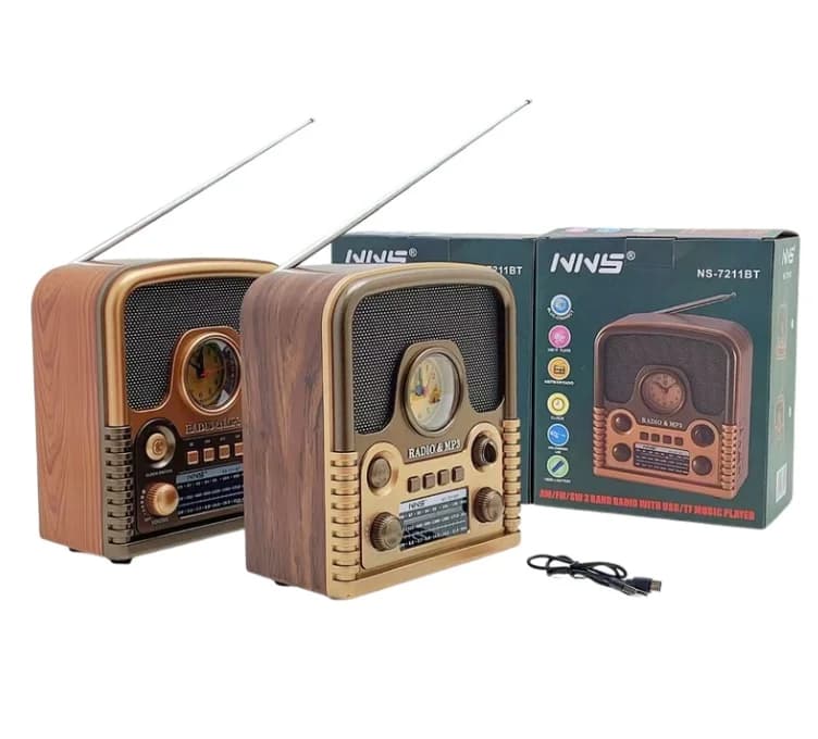 Bluetooth rádio v retro stylu NNS NS-7211BT