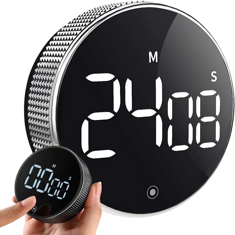 Digitální kuchyňské stopky s magnetickým uchycením - VERK