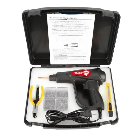 RENEW FORCE Svářečka plastů Renew Force WG-X90 70W + kompletní sada s 200 sponkami a příslušenstvím - náhled 1