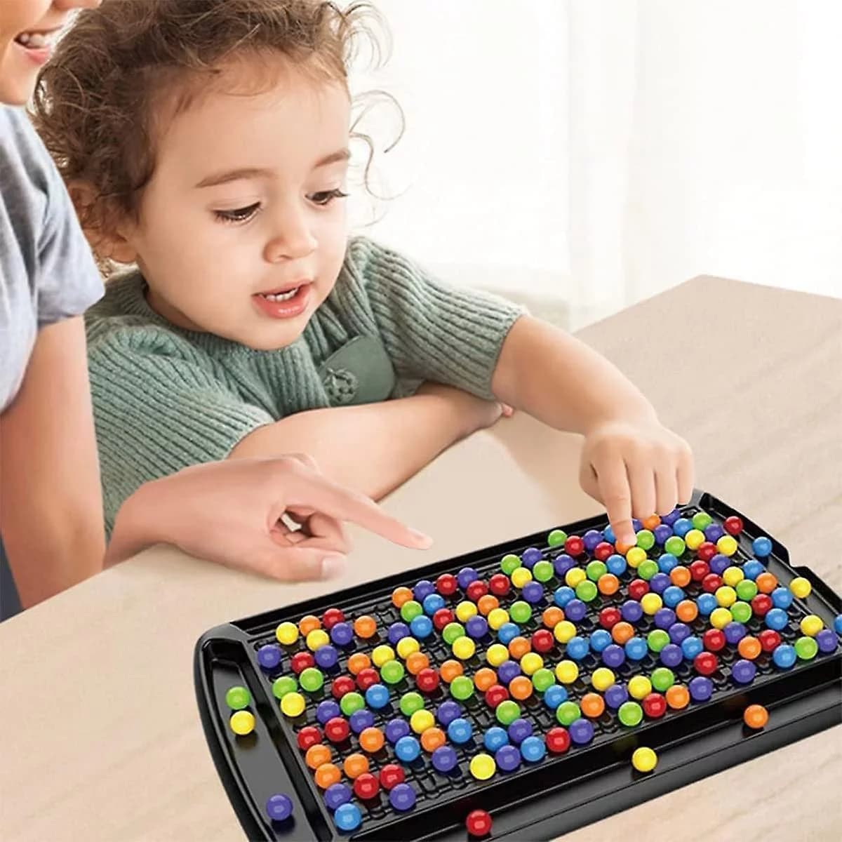 Zaparkorun Duhová hra s kuličkami Puzzle Magic