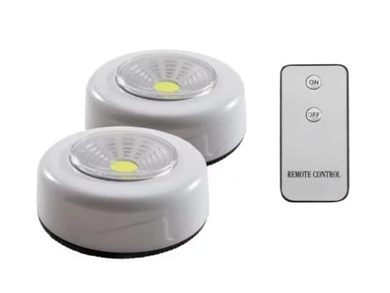 LED světla na dálkové ovládání - 2 ks