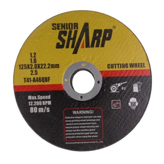 Senior Sharp Řezný kotouč na ocel SENIOR SHARP - 125 x 1,2 x 22,2 mm - 1ks