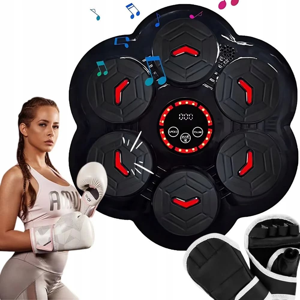 Elektronický nástěnný boxerský terč s Bluetooth STC-13-1