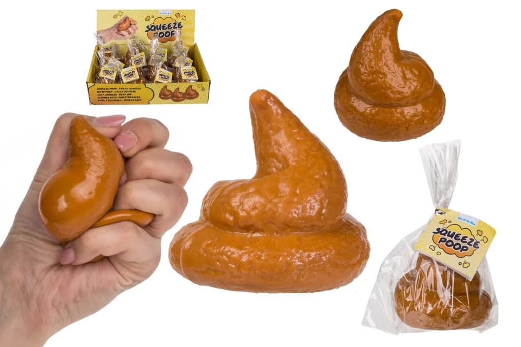 OOTB Antistresové mačkací umělé hovínko