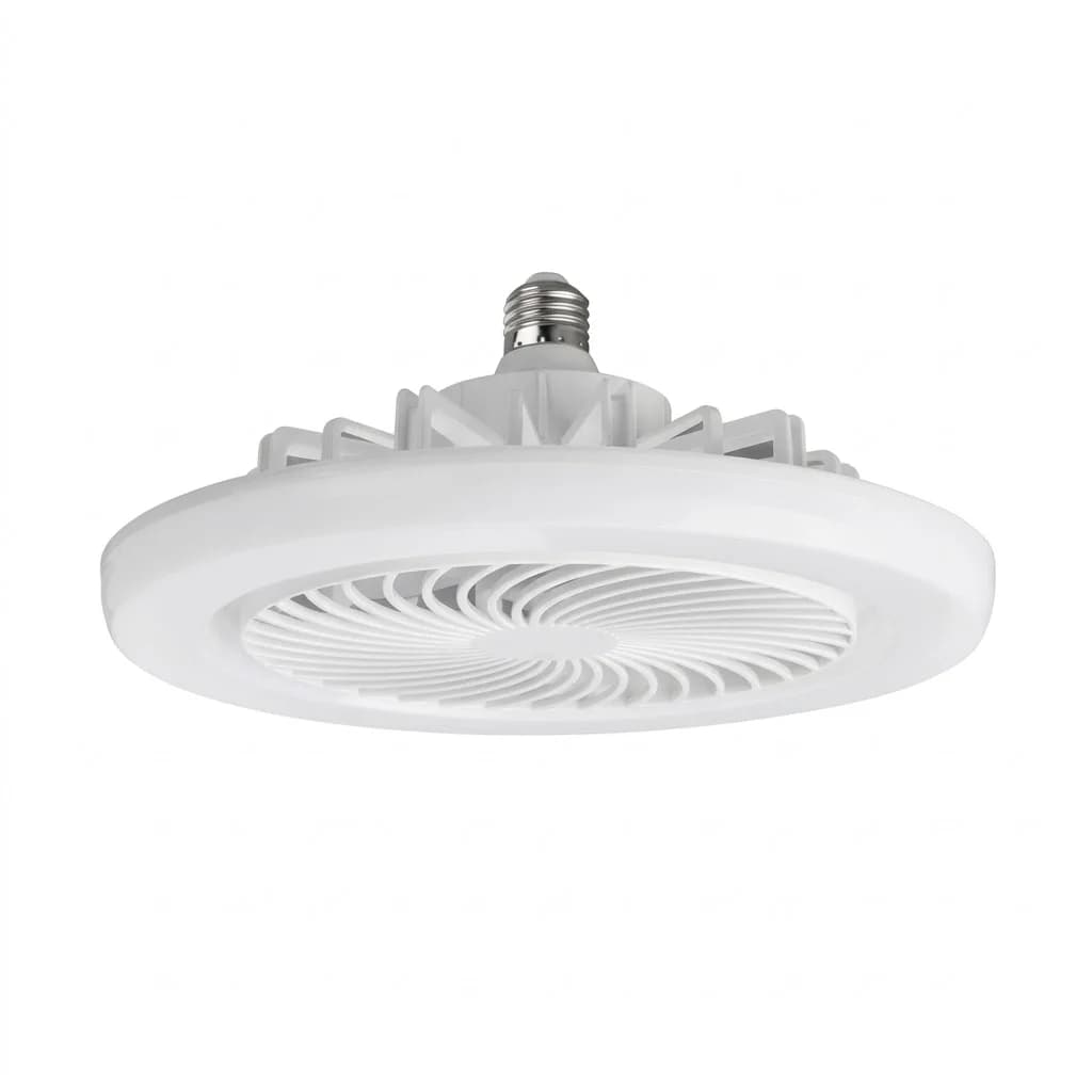 LED stropní svítidlo otočné o 360° s ventilátorem 2v1