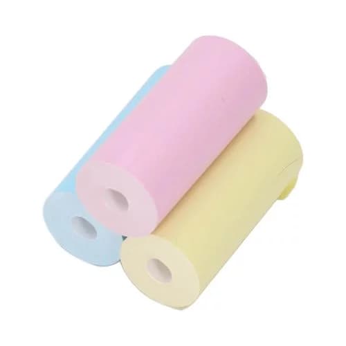 Kobes Technology Ltd Barevné kotoučky termopapíru pro tiskárnu mini print - 5,7 cm x 3 m - 3 kusy